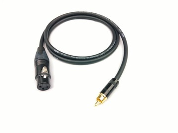 Микрофонный кабель KLOTZ XLR — RCA NEUTRIK, 2 м