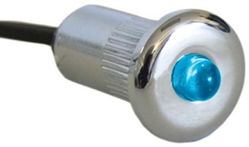 LAMPKA LED-MINI PUNKTOWA NIEBIESKA 0,2W 12V