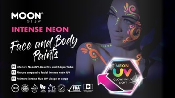 УФ-КРАСКА ДЛЯ ЛИЦА/ТЕЛА MoonGlow PINK 75мл