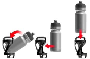 Флятодержатель Race One Side, велосипедный держатель для бутылок, итальянское производство