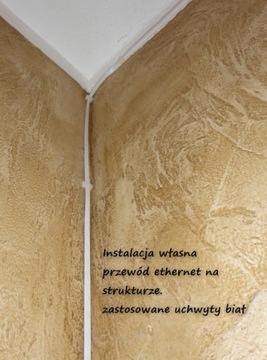 держатель шнура самоклеящийся 6шт черный 3М