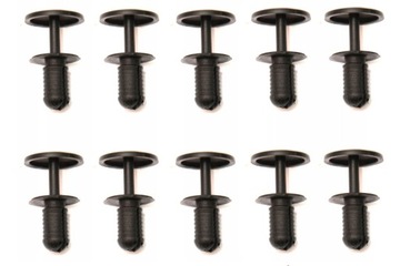 10 x KOŁEK SPINKA ZACISK UNIWERSALNY ROZPOROWY 6mm