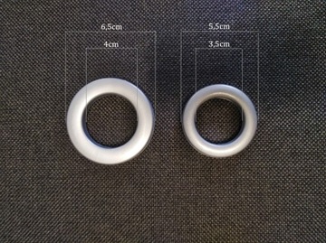 люверсы для штор и гардин, кольца, люверсы, цвета