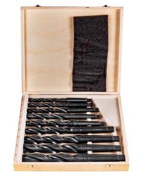 СВЕРЛА МОРСЕ ПО МЕТАЛЛУ 9 шт. 14,5-30мм МК2 МК3