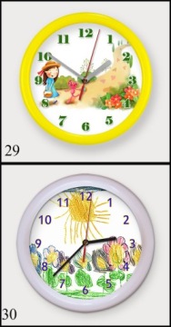 Детские настенные часы BAJKI, имя бесплатное PL