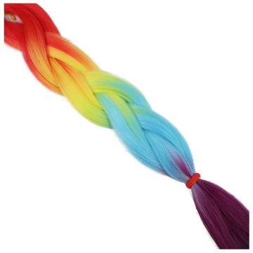 СИНТЕТИЧЕСКИЕ волосы для наращивания косичек в стиле омбре.