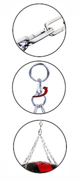 ПУСТАЯ БОКСЕРСКАЯ ТРЕНИРОВОЧНАЯ МЕШКА РИНГ 150х45см