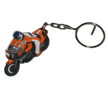 MOTOCYKL HONDA BRELOK BRELOCZEK BRYLOK GUMOWY