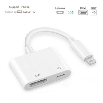 АДАПТЕР LIGHTNING АДАПТЕР HDMI AV iPad iPhone