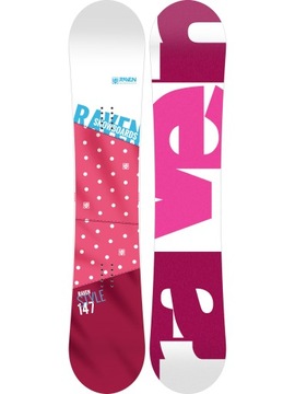 Deska Snowboardowa RAVEN Style Pink 150cm