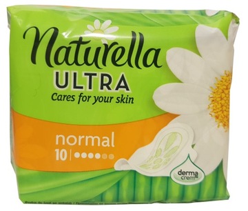 PODPASKI NATURELLA ULTRA 10 ZE SKRZYDEŁKAMI RUMIAN