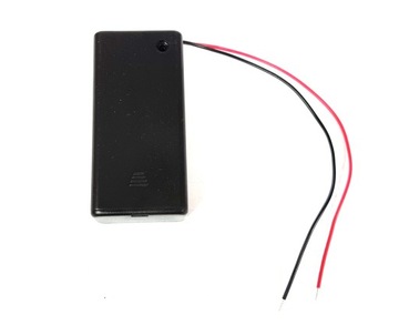 Аккумуляторная корзина 9В 6F22, корпус без выключателя