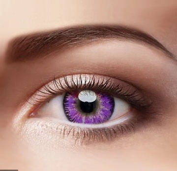 Soczewka Colourvue PASSIONATE PURPLE -4,50