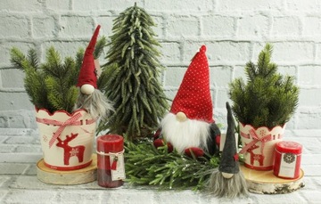 Карлик стоящий мятно-розовый H65 DEcodomi