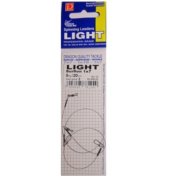 PRZYPON DRAGON LIGHT SURFLON 1x7 20cm 5kg 2szt.