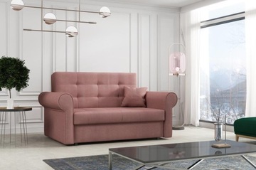 Kanapa sofa VIVA 2 SILVER amerykanka hydrofobowa