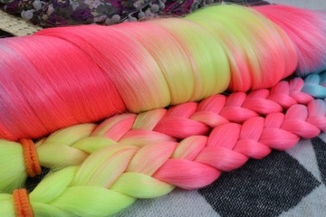 Синтетические волосы для косичек