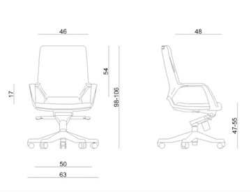 Уникальное эргономичное вращающееся кресло Apollo M