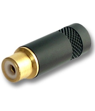 ZŁOCONE GNIAZDO RCA CINCH REAN NEUTRIK NYS372P-BG