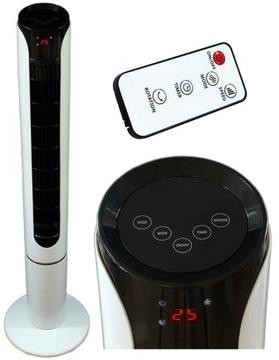 KLIMATYZACJA DOMOWA MOCNY CICHY WENTYLATOR 113CM