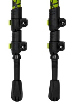 СЕГМЕНТНЫЕ ТРЕККИНГОВЫЕ ПАЛКИ ДЛЯ САНДИАЛЬНОЙ ХОДЬБЫ RAPID CARBO ROCKLAND 110-135 см