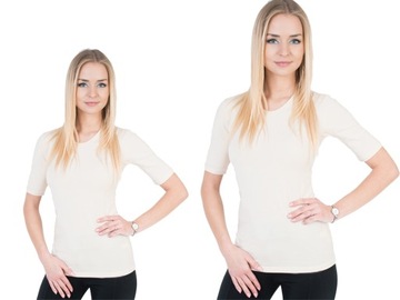 KOSZULKA DAREX KRÓTKI RĘKAW TESS bawełna r XL