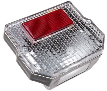 MZ ETZ SIMSON ЗАДНИЙ ФОНАРЬ, КВАДРАТНЫЙ, БЕЛЫЙ ФОНАРЬ