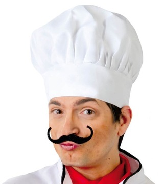 Czapka Szefa Kuchni Szef Kuchnia Chef Kucharz Biel