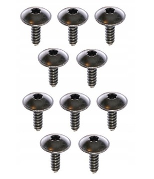 10X WKRĘT TORX AUDI SEAT SKODA VW SPINKA NADKOLA