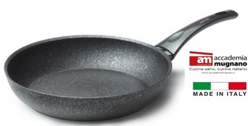 Patelnia Indukcja 28 cm włoska powłoka diamentowa super mocna