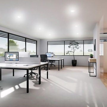 КОМПЛЕКТ 10 галогенных светильников ХРОМ + лампа. Светодиод GU10 7Вт