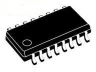 MAX232 SO16 konwerter RS232 MAX232D ST232 ICL232