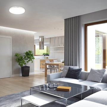 Потолочный светильник ПЛАФОН LED LUMINAIRES IP44 24W SOLERO