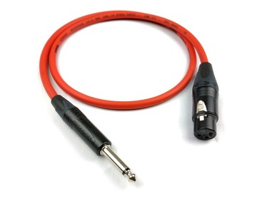CORDIAL Kabel mikrofonowy XLR na JACK NEUTRIK 8m