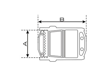 ЗАЖИМ - ЗАЖИМ - ТРАНСПОРТИРОВОЧНАЯ РЕМЕНЬ 20мм