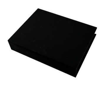Prześcieradło jersey z gumką 120x60 CZARNE OLKA