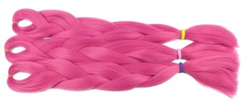 СИНТЕТИЧЕСКИЕ волосы для косичек ЦВЕТНЫЕ косички НАРАЩИВАНИЕ прядей