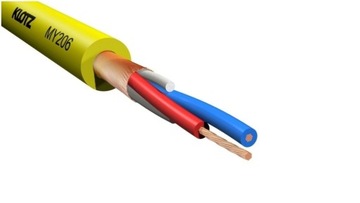 KLOTZ MY206 SW Kabel przewód MIKROFONOWY ŻÓŁTY