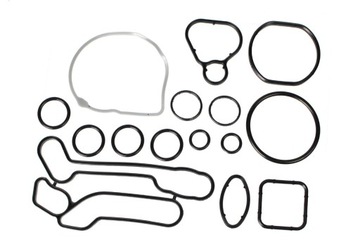 CHŁODNICA OLEJU USZCZELKI OPEL ASTRA H J 1.6 1.8