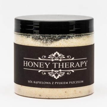 Соль для ванн с пчелиной пыльцой и зеленым яблоком.