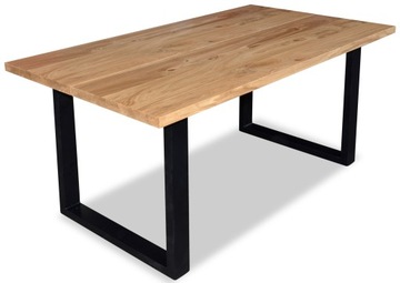 Stół rozkładany 90x160/260 cm LOFT Fornir DĘBOWY