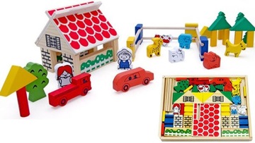 ДЕРЕВЯННЫЕ ФЕРМЕРСКИЕ ФИГУРКИ ФЕРМЕРСКИЕ БЛОКИ