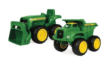 John Deere Traktor Wywrotka Zestaw DO PIASKU tomy