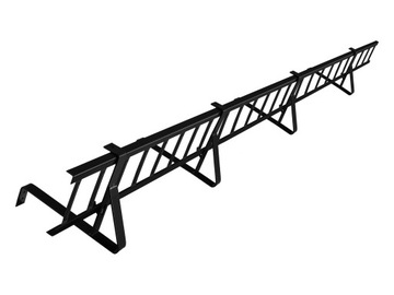 Płotek 1,5m/20cm 4uch lakier do dachówki karpiówki