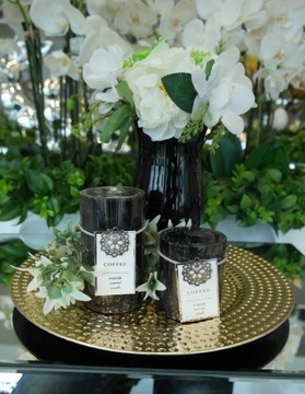 Ароматическая свеча серая мята H16