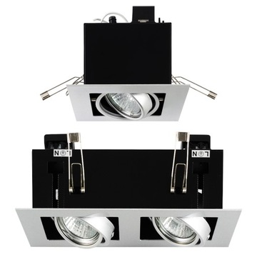 Галогенный светильник SQUARE MOVABLE для светодиодов GU10 230В