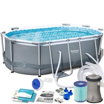 BASEN STELAŻOWY OGRODOWY 300x200x84 BESTWAY 10w1