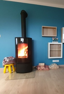 ОСНОВАНИЕ КАМИНА ИЗ ЗАКАЛЕННОГО СТЕКЛА 100x100