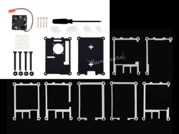 Корпус для Raspberry Pi 4, вентилятор радиатора