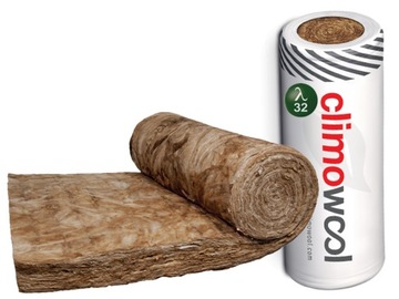 Mineralna wełna szklana climowool KF32 0,032 15cm